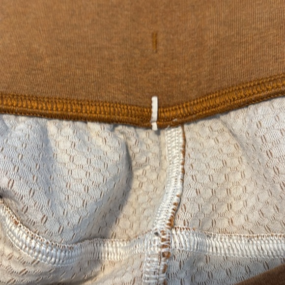 Lululemon Warm Down women’s brown textured jogger sweatpants size 12 - Picture 9 of 10